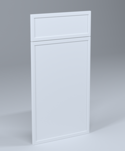 Shaker Mini Rail.WoodDoorStyles.WestwoodFineCabinetry